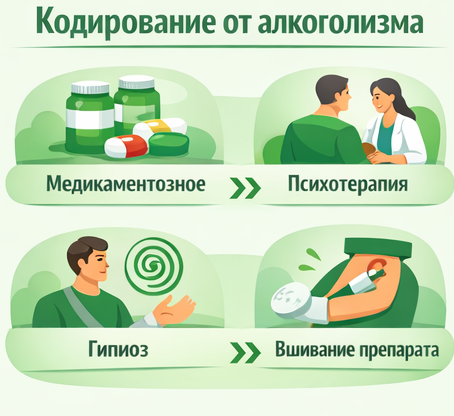 кодирование от алкоголизма в Стрежевом Санати